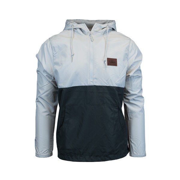White, Graphite, 1/2-Zip, Pullover, Windbreaker, Jacket, Utah State, Old Main, Leather